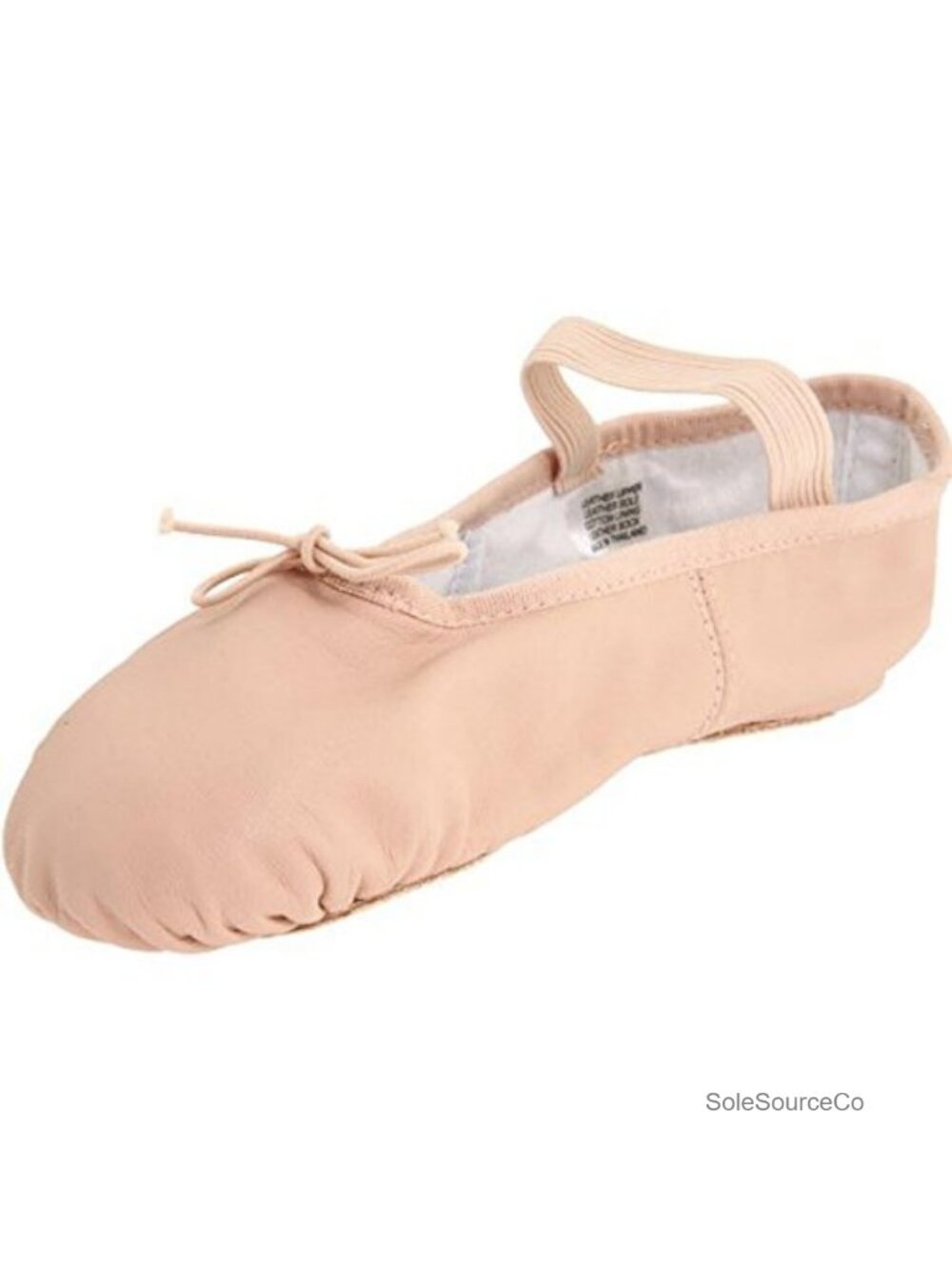 Girls Leather Ballet Slippers Dance Shoes Split Sole